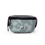 COUNSELOR Waist Pack for Men & Women with Adjustable Strap, Zipper Pocket, Polyester Crossbody Bag, 1.44L Compact Lightweight Bag for Travel, Outdoor Activities, Everyday Essentials Zuro (Grey) - Image 2