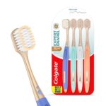 Colgate Gentle Enamel Ultra Soft Bristles Manual Toothbrush for adults, 4 Pcs (Buy2 Get 2), Soft Bristles for Enamel Care,Multicolor - Image 2