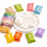Compressed towel beauty facial mask portable reusable wet and dry disposable use for family and travel or pet cleaning towel camping wipes with gift for friends (Pack of 14) - Image 2