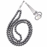 Crystal Heaven Tasbeeh Prayer Beads (Silver) - Image 2