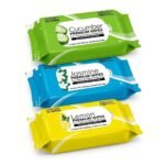 DRK Wet Wipes 3-in-1 Combo Pack 75 Sheets Soft Travel Hygiene | Travel Size, Soft Wipes, Hygiene Care, Combo Pack, 75 Sheets - Image 2