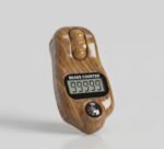 Digital Beads Counter, Wood Grain Finish, Handheld Tally Counter with Reset Button, Random Color - Image 2