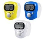 Digital Finger Tally Counter | LED Display | Adjustable Strap | Manual Click Counter for Prayer, Tasbeeh, Exercise & Counting – Pack of 3 (Multicolor) (Pack of 3) - Image 2