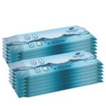 Dignity Spongee Soft Body Cleansing Wet Wipes for Adult, 300x300 mm (Pack of 12) 120 Wipes - Image 2