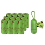 Dog Waste Bags with Dispenser Unscented Extra Thick No Odour for Outdoor 12 Rolls - Image 2