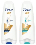 Dove Hair Therapy Intense Repair Unscented Conditioner, 175ml And Dryness Care Conditioner, 180ml,2 Count - Image 2
