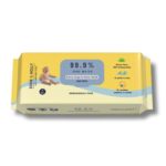 Eddie & Holly 99.9% Water Baby Wet Wipes | 2X Larger & 3X Thicker | 100% Plant based Fabric | Unscented | Zero Rash Wipes | Wipes for New Born Baby & Mother | Suitable for Sensitive Skin (1 X 60) - Image 2