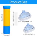 Emergency Anti-Choking Rescue Device, Portable Suction Tool, with Adult and Child Masks, First Aid Kit for Home, Travel, Car, School Safety - Image 2