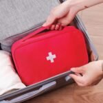 Emergency Medicine Kit Bag Pouch, Empty for Home Outdoor Travel Camping Hiking, Mini Empty Medical Storage Bag Portable Pouch (1 Pc - Multicolor) - Image 2
