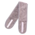 Facial Bands Cotton Hair Band for Makeup Time Face Wash Hair Accessory Professional Women's Polycotton Facial Headbands, Facial Band For Women Men Adjustable Reusable Hair Band - Image 2