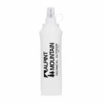 Food-Grade TPU Soft Water Bottle Removable Dust Cap Collapsible Bottle, White | Hydration Fitness Equipment & Gear Running Yoga Sporting - Image 2