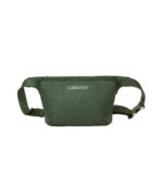 GARRTEN 528 Leather Crossbody Belt Bag | Luxury Italian Leather Fanny Pack for Men & Women | Waist Bag | Forest Green - Image 2
