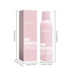 Hair Identifier Spray for Women Face Shaving | Dermaplaning Spray with 4 Pcs Eyebrow Razor | Moisturizing Face Prep Sprays for Peach Fuzz Removal | Skin-Friendly Hair Highlight (114g) - Image 2