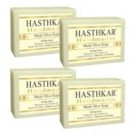 Hasthkar Handmades Musk Olive soap 125gm (Pack of 4) - Image 2