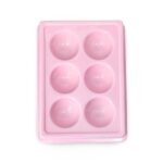 Heavy Duty Plastic Facial 6 Cup Tray | Multi-Section Salon Treatment Tray for Facial, Bleach, Hair Spa & Hair Coloring (Blue) - Image 2
