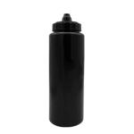 Ice Sports Water Bottle Safe ABSDrinkware Leakproof for Field Players, Gym, Black, Squeeze Spout | Hydration Fitness Equipment & Gear Running Yoga Sporting - Image 2