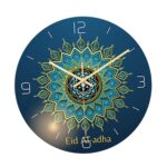 Islamic Decor Ramadan Eid Gift Round Islamic Wall Clock Mute Quartz Clocks A|Home & Garden|Home Decor|Clocks|Wall Clocks - Image 2