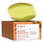 Jiva Almond Soap 100gm | 100% Pure & Natural | Deep Cleanses Impurities & Exfoliates Dead Skin Cells | Controls Acne, Pimples & Blackheads | Maintains pH Balance | Ideal For All Skin Types (Pack Of 4) - Image 2