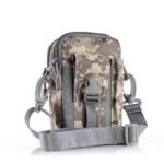 KETMART Men Casual Durable Waist Pack Camo Waterproof Nylon Multifunction Waist Bags Zipper Outdoor Phone Coin Bag. - Image 2