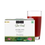 Kapiva Skin Foods Glow Mix | Ayurvedic Skin Supplement, Collagen Powder | Skincare for Glowing & Healthy Skin (30 Sachets) - Image 2