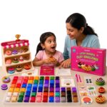 Little Baker's Clay Challenge Kit with 48 Colors Air Dry Clay & 12 Levels | Non-Toxic & Suitable for Age 3+ | Builds Fine Motor Skills & Keeps Kids Engaged for 25+ Hours - Image 2