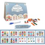 Little Minds at Work Flags, Countries, Capitals, and Continents Activity Binder for Kids 4+ Years - Educational Geography Activity Kit for Kids, ... Busy Binder | Busy Book | Quite Book | - Image 2