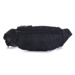 MENSCH Stylish Multi-Pocket Waist & Crossbody Bag for Travel Sports Gym Running Hiking Camping and Adventures Bag | Water-Resistant | Perfect for Men & Women (Black) - Image 2