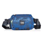 MONKEY TROOPERS Spee Bikers Crossbody Bag for Men & Women, Blue-Camo | Lightweight, Water Resistant, Mounts on Bike Tank, Handle, Touch-Sensitive Mobile Pocket, Key Hook, Quick Pockets Waist Bag - Image 2