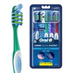 Oral-B Crisscross Gum Care Deep Clean Medium Bristles Manual Toothbrush For Adults, Multicolour Toothbrush Set, Dentist Recommended Brand (Buy 2 Get 2 Free) - Image 2