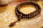 Orignal Red Sandalwood Mala, Red Sandalwood (108+1 Beads) Rosary Lal Chandan Japa Mala With Tassel For Meditation, Pooja, Chanting, Wearing; Hastkala Kendra (7MM) - Image 2