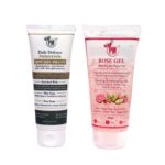 PM Daily Defence Sunscreen & Rose Gel Combo | Broad Spectrum UVA/UVB & Blue Light Protection | Hydrating After Sun Repair | Anti-Pollution Skincare for All Skin Types (Sun Screen 50g + Rose gel 150g) - Image 2