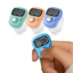 (Pack of 3) Digital Finger Counter Ring | Tally Counter Finger Clicker | Electronic Counting Machine | Jaap Tasbeeh Prayer Counter | Gym Rep | Naam Japa Counter | Mini Pocket Counter Device - Image 2