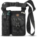 Pekos Shoulder Bags with Water Bottle Holder | Crossbody Water Bottle Holder Pouch Bags, Sling Bag Crossbody Backpack | Hiking Daypack Shoulder Chest Bag for Hiking Walking Travel (1 Psc_Multicolor) - Image 2