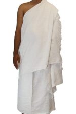 RBLISS CG Premium White/Ehram/Ihram/Ahram Men's Hajj Umrah Pilgrimage 2 Towels Muslim for Men | Soft and Comfortable |White - Image 2