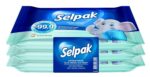 SELPAK Antibacterial Wet Wipes 3 Packs of 15sheets each - Image 2