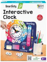 Smartivity DIY Interactive Clock with Stationary Organiser for Kids Ages 6-12 | Features an Infinity Calendar | Birthday Gift for Boys & Girls | Educational Toy - Image 2