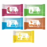 Soilsoft Wet Wipes Combo Pack 75 Sheets | Lemon Berry Blast Aloe Vera Ice Fresh Honey Almond Refreshing Disposable Cleaning Tissues for Face Hand Body Daily Hygiene Use - Image 2