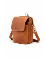 Strutt Wayfarer Brown Leather Belt Bag for Men & Women – Premium Italian Leather Bum Bag with Detachable Strap | Travel Waist Bag Crossbody Chest Sling for Travel, Hiking & Daily Use - Image 2