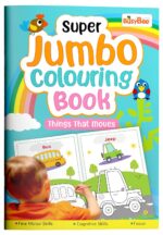 Super Jumbo Colouring Book (Things That Move) - Image 2