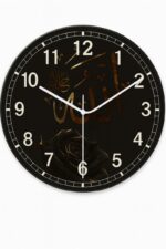 TIKAM Enterprises,Islamic Dua Wall Clock – Black Background Silent Quartz Home Décor - Image 2