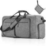Travel Duffle Bag for Men, Large Foldable Duffel Bags for Traveling with Shoes & Wet Compartment Waterproof Weekender Gym Bag for Men Women(Pack of 1) - Image 2