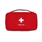 Travel Medicine Pouch Emergency First Aid Kit Box Organizer with Medicine-Pocket Empty Bag for Travelling Car, Home, Office - Image 2