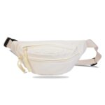 Travel Sling Bags for Women, Adjustable Waist Bag for Outdoor Activities and Daily Commute, White Crossbody Fanny Pack with Multiple Pockets for Secure Storage - Image 2