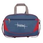 Unisex Travel Duffle Bag Large Waterproof Polyester Gym & Weekend Bag with Shoulder Strap Lightweight Foldable Luggage Duffel for Men & Women Carry-On Size (Blue) - Image 2
