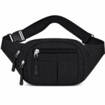 WORLD STAR Waist Bag for Men & Women | Fanny Pack for Men | Trendy Mobile Waist Pouch Pocket Bag for Girls and Boys | Waterproof Hip and Side Bags for Outdoor Hiking Travel - Image 2