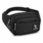 Waist Bag for Man, Travel Pouch Bag for Man, Chest Bag for Men, Waist Bag for Woman, Fanny Bag for Men, Adjustable Crossbody Sling Bag for Travel,Hiking,Running - Image 2