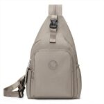 WildHorn Nylon Sling Bag for Men & Women | Anti-Theft Chest Bag Crossbody | Lightweight Travel Daypack with Multiple Pockets | Water-Resistant Casual Shoulder Bag - Image 2