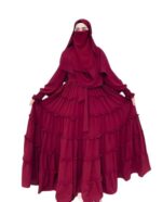 Women Cotton Blend Hijab Scarf | Soft Lightweight, Stretchable & Breathable Head Cover - Image 2