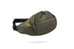 YUVIHUB Chest Bag for Men & Women,Crossbody Waist Pouch with 3 Zippered Compartments & Adjustable Strap,Multipurpose Fanny Pack for Travel, Festivals, Hiking, Cycling (Light Brown) - Image 2