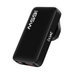 boAt 65W GaN Nano Charger, Fast Charging PD, PPS & QC 3.0 in Ultra-Slim Body,Foldable US Flat Pins & Snap-On Indian Round-Pin; GaN Chip Tech; USB-C & USB-A Output, Free Type-C to C Cable(Carbon Black) - Image 2